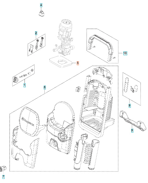 Cubierta del motor de espuma de junta 5460899-01