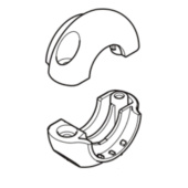 Protector de mano para cortasetos de pértiga Protector de mano para cortasetos de pértiga