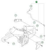 Conjunto De Manguera Del Respiradero Marca 540Xp Conjunto De Manguera Del Respiradero Marca 540Xp