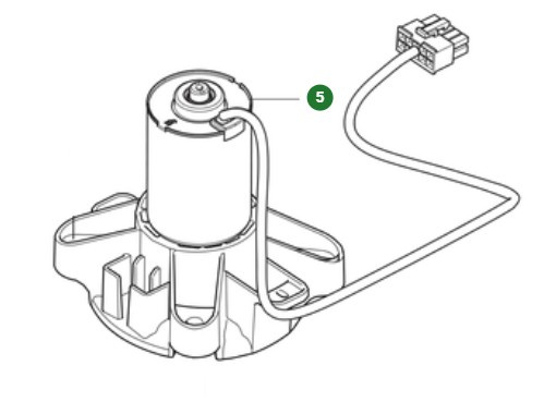 Motor de corte delantero Gardena Sileno Max, Sileno Free