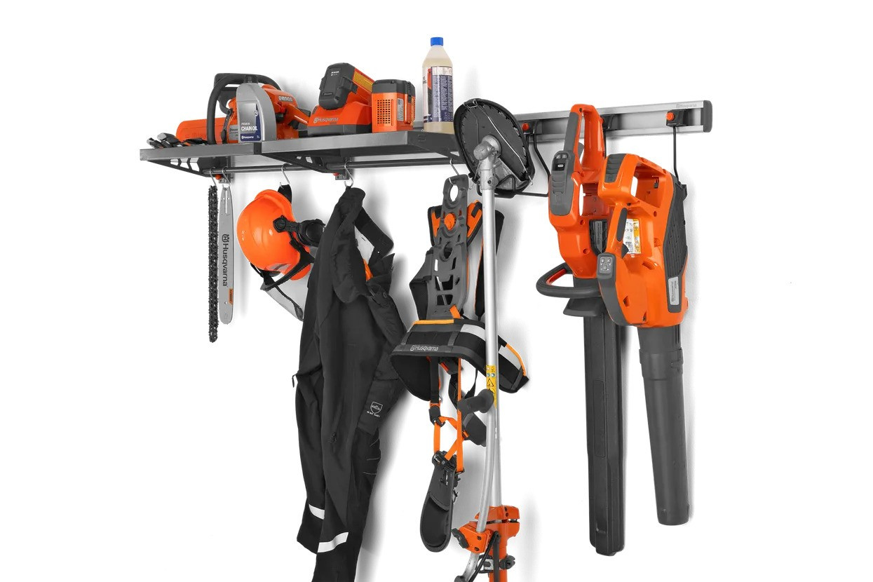 Gancho de almacenamiento Husqvarna para desbrozadora y recortadora