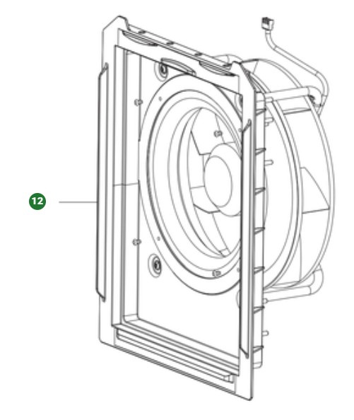 Kit del motor del ventilador A45 (1)