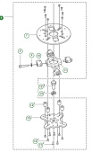 Conjunto de soporte de rectificado 270 Conjunto de soporte de rectificado 270