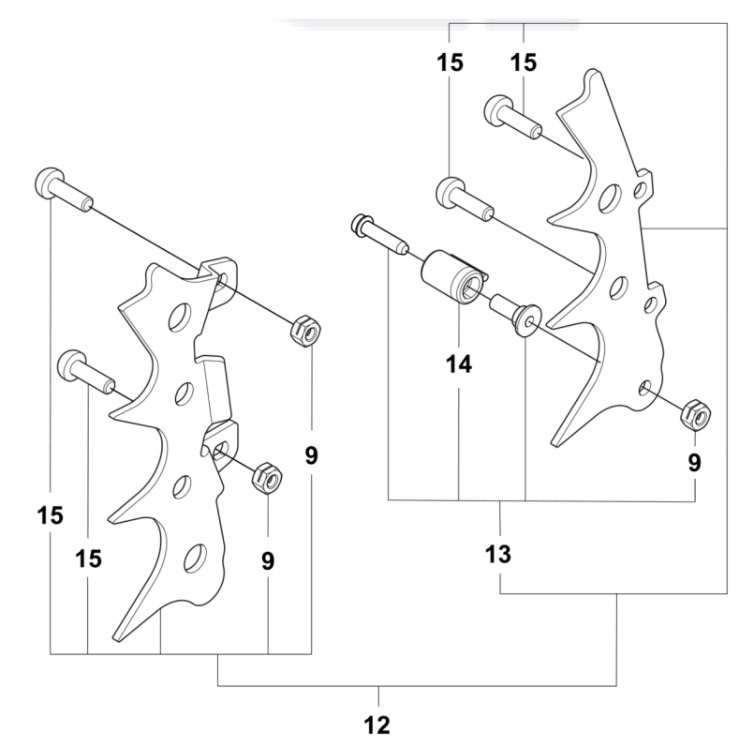 Soporte de corteza 564XP/XPG
