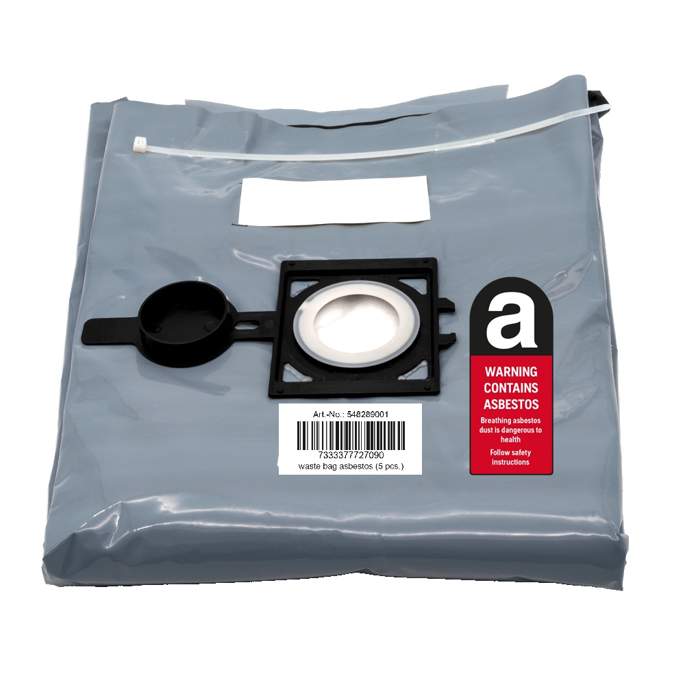 Bolsa de residuos asbesto | DE35 5 piezas