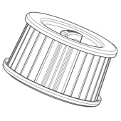 Filtro de aire de 50 micras Filtro de aire de 50 micras