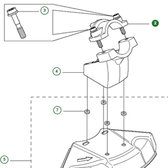 Conjunto de abrazadera Torx