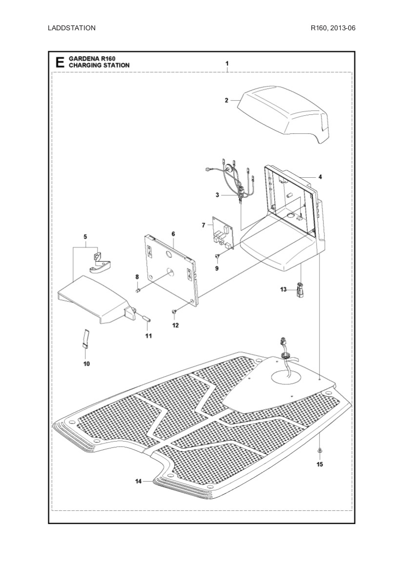 CUERPO Estación de carga R160