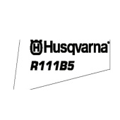 Calcomanía Husqvarna R111B5 Calcomanía Husqvarna R111B5