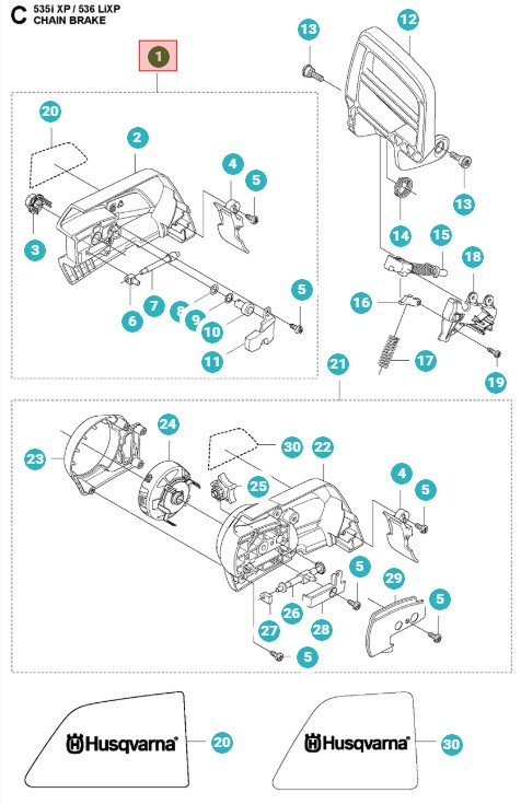 Cubierta del embrague 330i, 436Li, 535i XP, T535i XP, 536LiXP