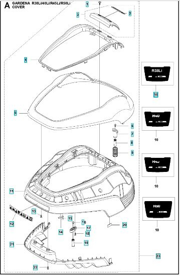 Sistema De Carrocería R50Li 5779553-08