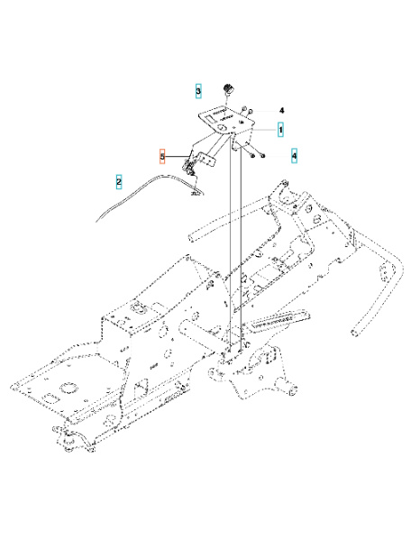 Control del acelerador Rider 213C, 214, 216, 318, 320