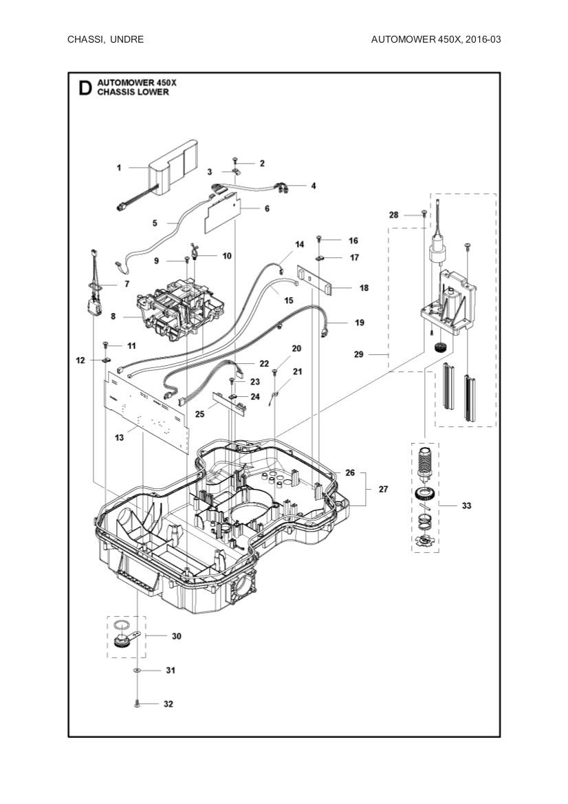 CIRCUITO IMPRESO ENSAMBLADO Ultrasonic PCB 435X, 450X, 550