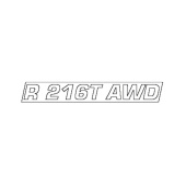 Adhesivo Capó Motor R216T Awd Adhesivo Capó Motor R216T Awd