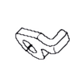 Eje amortiguador 5791908-01 Eje amortiguador 5791908-01