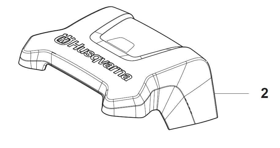 Tapa tapa Husqvarna naranja