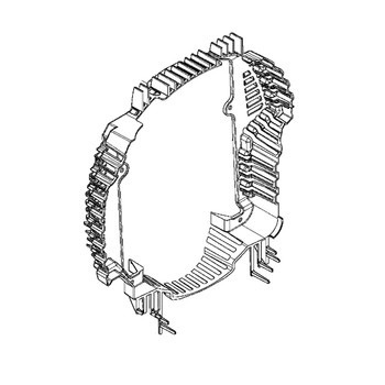 Rueda del ventilador de la red de admisión