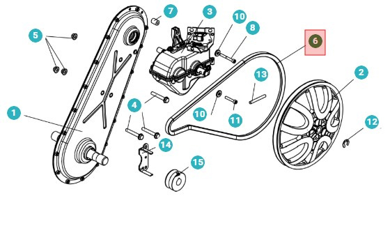 Cinturón T435, T435P