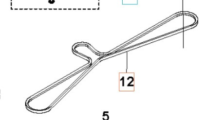 Correa Husqvarna 353awd