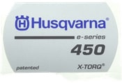 Calcomanía Husqvarna 450 E-series