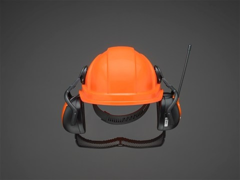 Casco Forestal Husqvarna Functional - FM radio