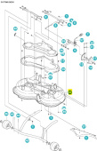 Unidad de corte Rider 112C, 111B, FR2312 Unidad de corte Rider 112C, 111B, FR2312