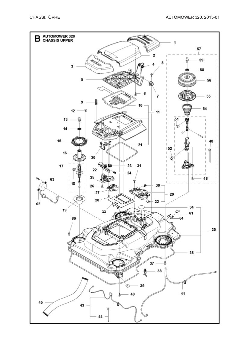 CONJUNTO DE TAPA INCL TECLADO