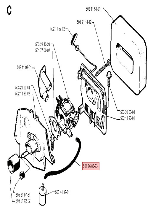 Manguera de combustible 5817561-24
