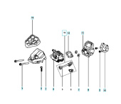 Carburador Husqvarna 120, 125 Carburador Husqvarna 120, 125