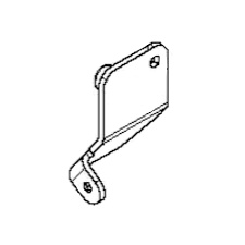 Soporte Muelle Retorno Derecha, Negro 5824778-04