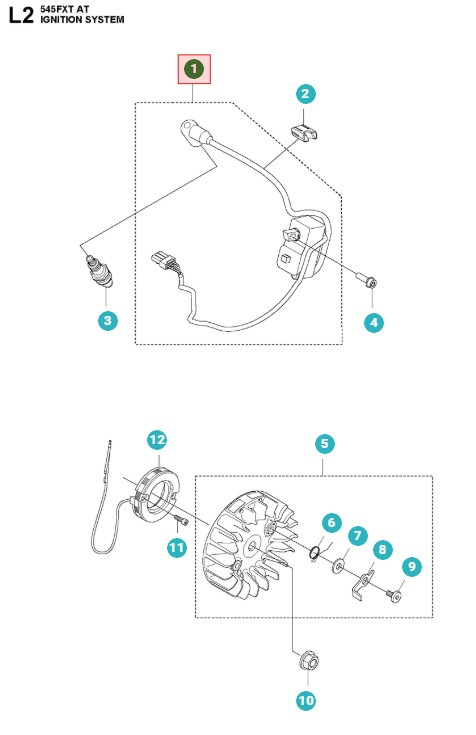 Módulo de encendido 545FX, 545FXT AutoTune