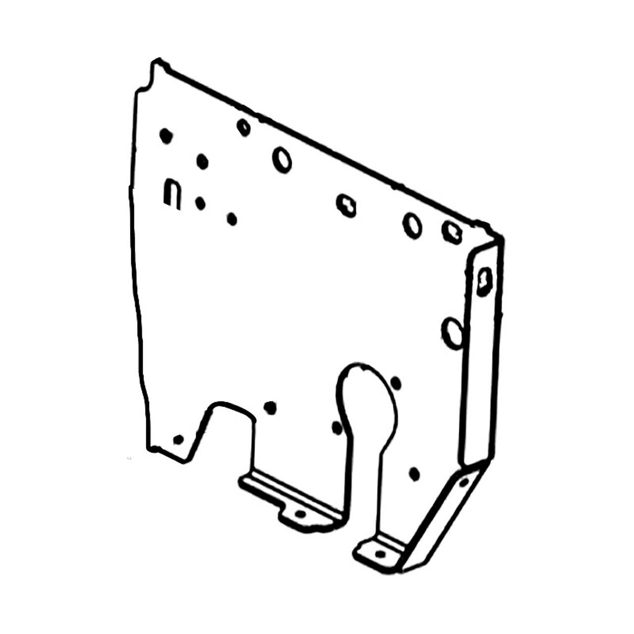 Marco Lateral Derecho - Ms668 - Naranja 5838084-04