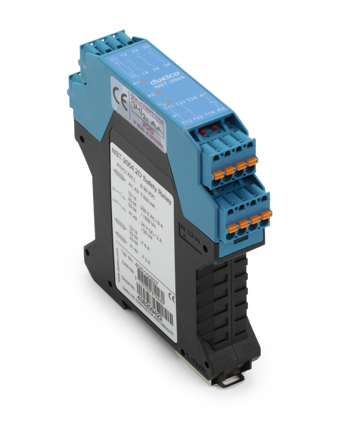 Relé de seguridad de 24 V CC