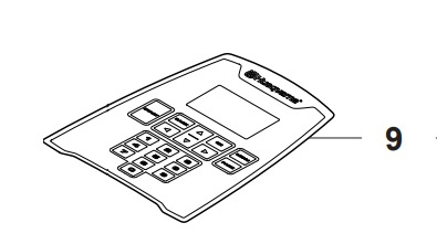 TECLADO 2.1 Display Automower 310