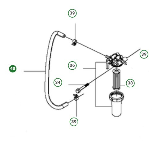 Manguera de combustible 450