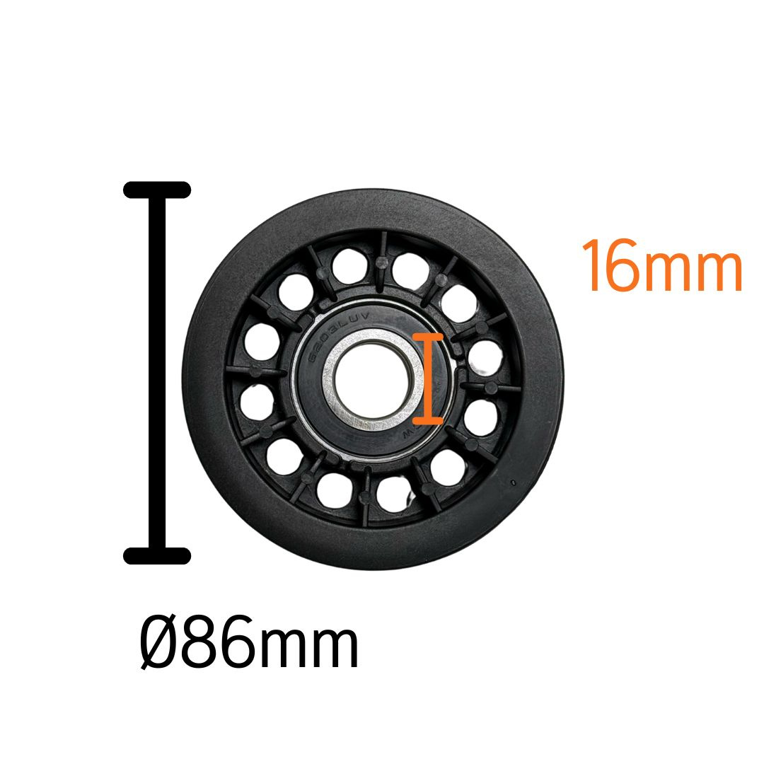 Tensores de correa Ruedas