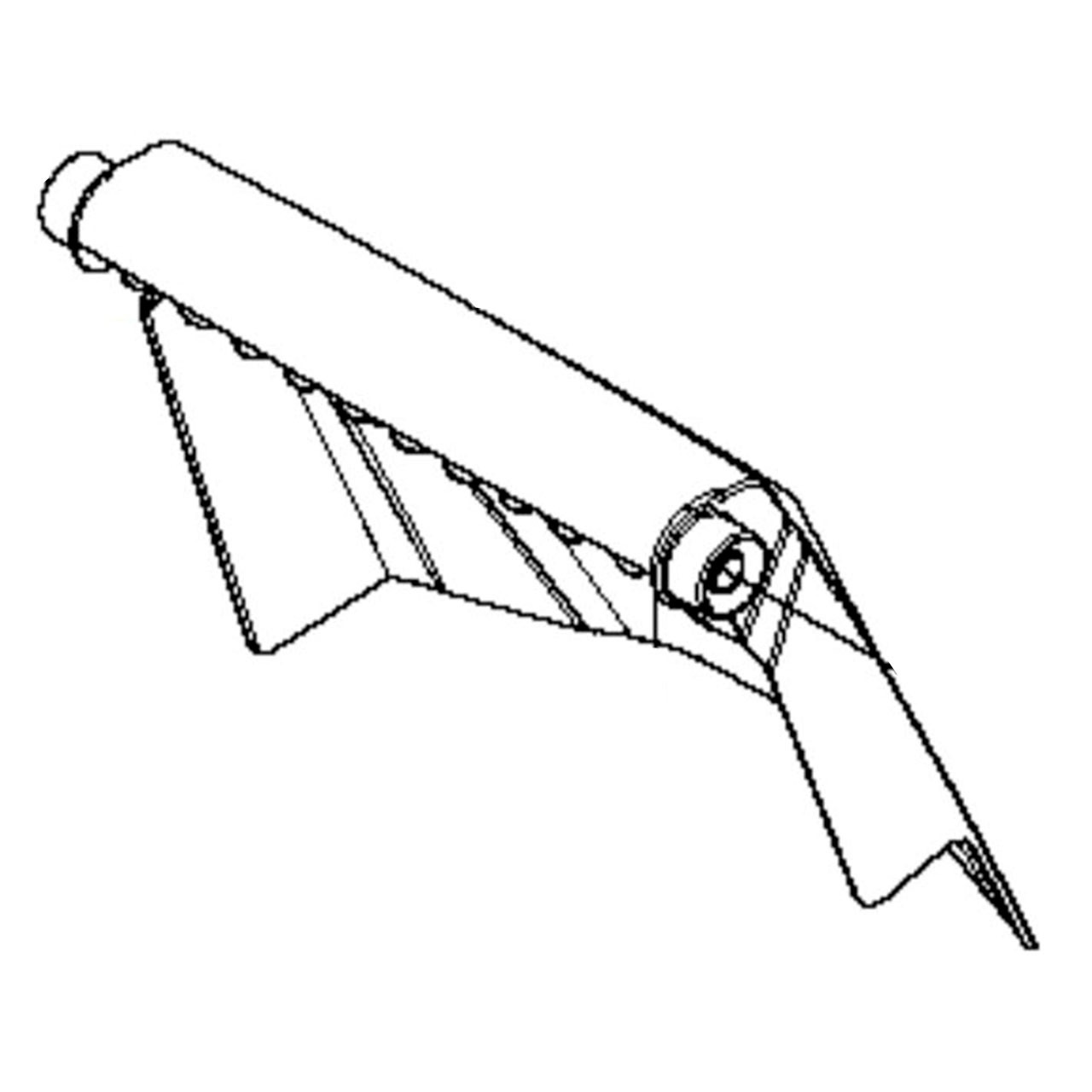 Puerta Trasera, 21 Pulgadas Eff Negro Ms-4 5861380-04