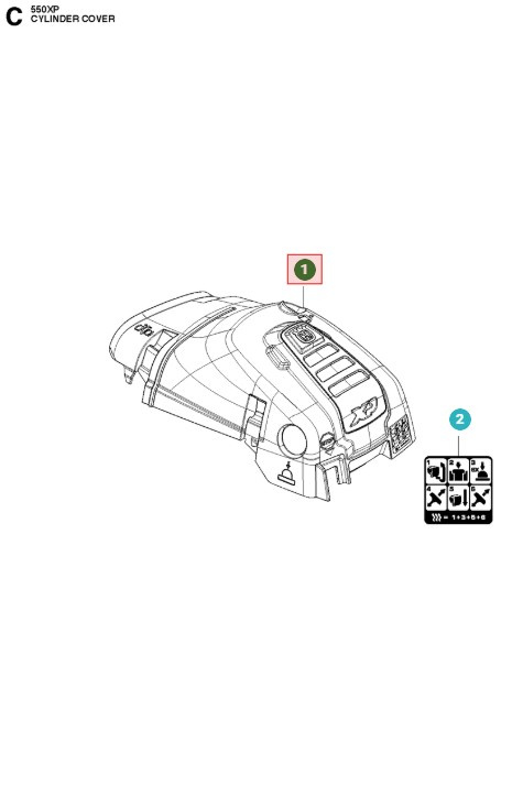 Cubierta Del Cilindro 5872486-03