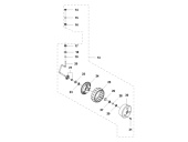 Kit de rueda delantera 6mm Automower 310, 315, 315X Kit de rueda delantera 6mm Automower 310, 315, 315X
