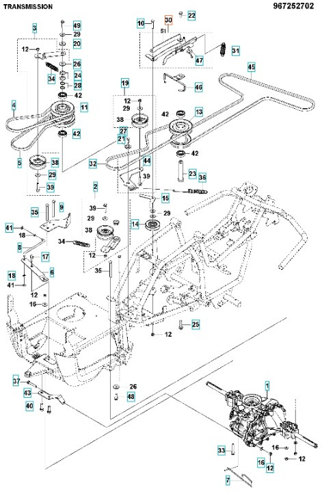 Masilla de freno completa