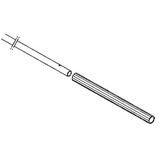 Tubo de aparejo con agarre