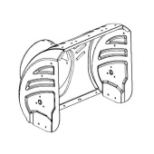 Kit de montaje de carcasa 586184202 Au Kit de montaje de carcasa 586184202 Au