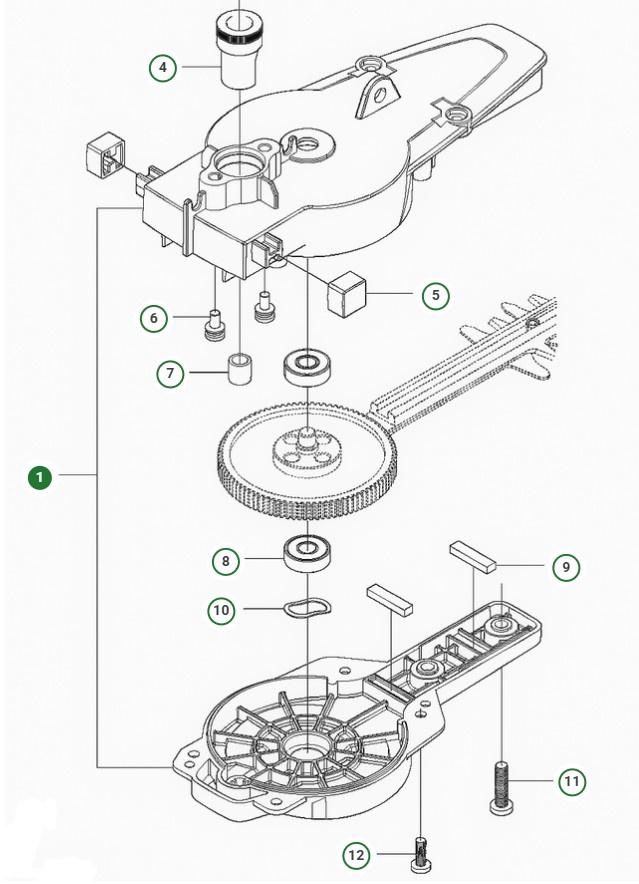 Alojamiento Del Eje Completo 5887602-01