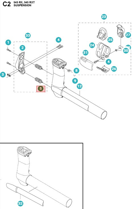 Elemento antivibración 5888299-01