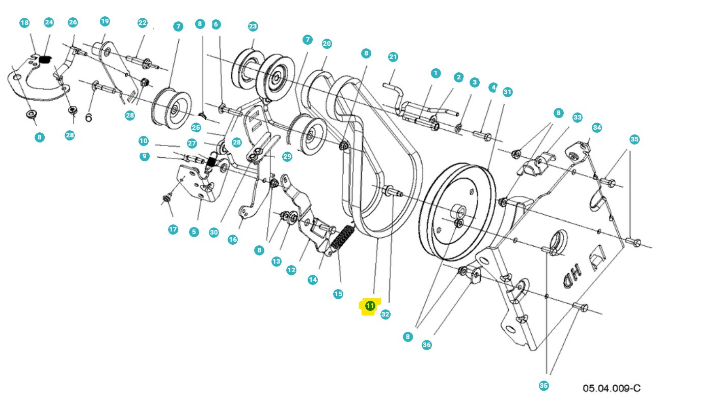 Correa ST327, ST330, ST424, ST427, ST430