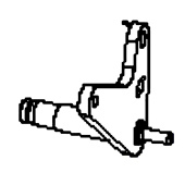 Soldadura del ajustador de cadena del brazo derecho 5893324-02 Soldadura del ajustador de cadena del brazo derecho 5893324-02