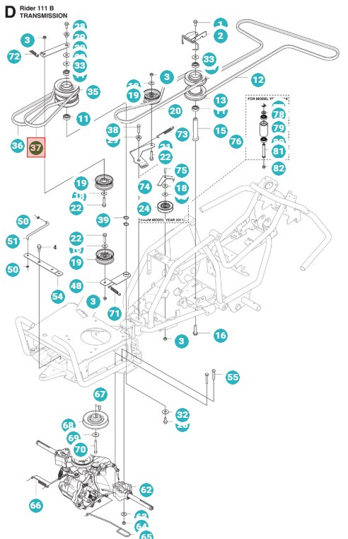 Correa Rider 111B, 111B5, FR2311M