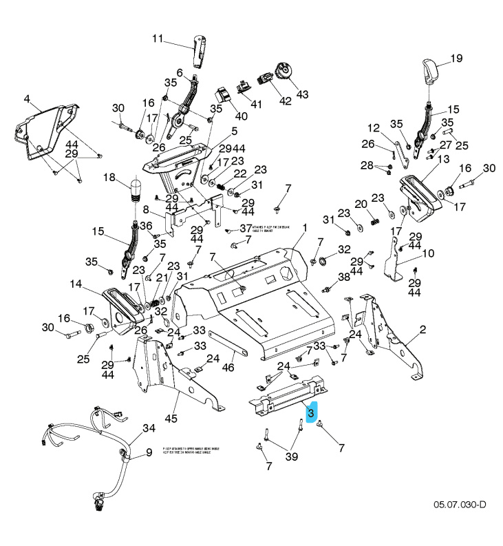 Soporte Consola Trasera Negro Zin 5896269-02