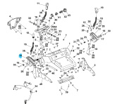 Palanca deflectora del soporte 5897540-01 Palanca deflectora del soporte 5897540-01