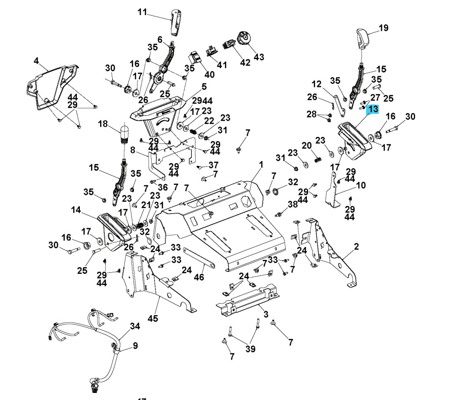 Soporte Hidropalanca 5897541-01